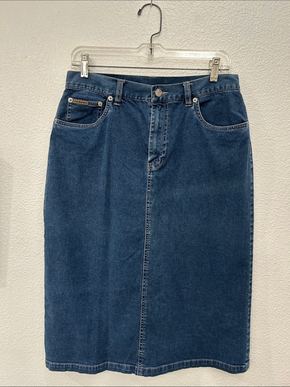Calvin Klein Jeans Denim Skirt - Blue